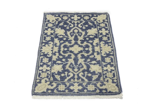 Transitional Oriental Rug Muted Floral Design Small Bedroom Decor Carpet 2X3 ft - Picture 2 of 14