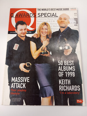 Q Magazine 1999 - R.E.M. + Massive Attack + Keith Richards + 50 Best Albums