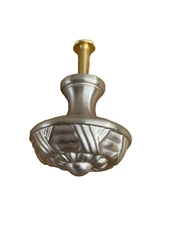 ALNO A880-14-SN Brass Cabinet Door Knob 1-1/4" Satin Nickel