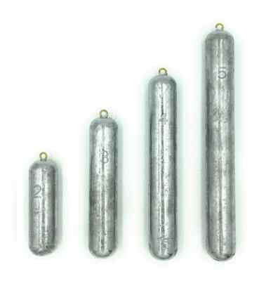 2 3 4 & 5 Lb (one of each) Deep Drop Wgts (14 lbs total) Free Shipping!!!