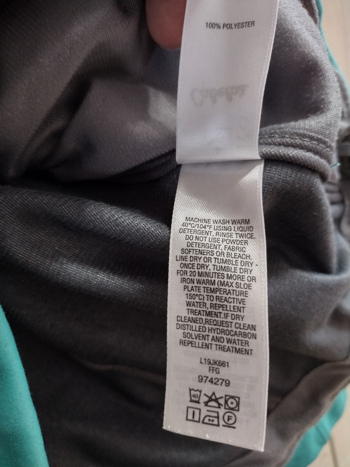 CABELAS WINDSTOPPER XPG FULL ZIP JACKET Turquoise… - image 8