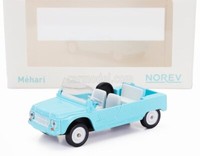Norev 1/43 Citroen Mehari 1978 Blau Modellbau Statisches Modell Diecast