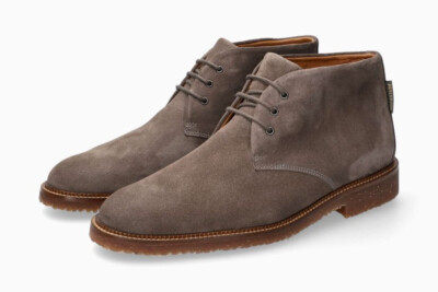 Mephisto Men's POLO shoes boots Grey Suede Velvet Leather 11