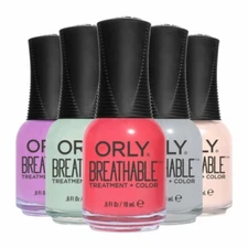 Orly Breathable Nail Treatment + Color - Choose Your Shade New Sealed