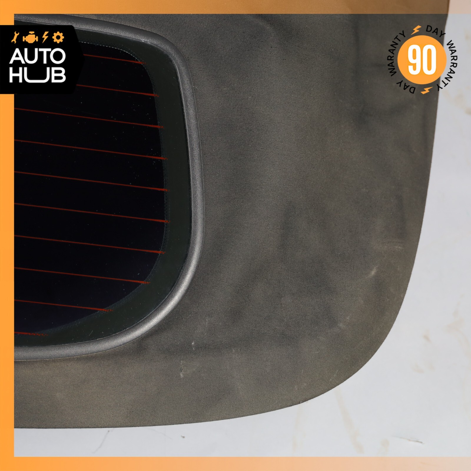 02-07 Maserati Spyder GranSport M138 Convertible Soft Top Roof Nero Black OEM