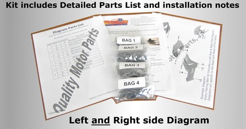 Complete Fairing Bolt Kit body screws for Honda VFR 800 2006 - 2007 Stainless - Picture 4 of 11