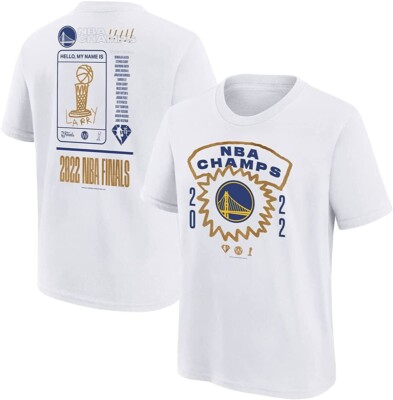 Golden State Warriors Nike 2022 NBA Finals Champion T-Shirt White SIZE XL (CB)