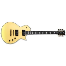 ESP LTD Eclipse-1000T CTM Guitar, Macassar Ebony Fretboard, Vintage Gold Satin
