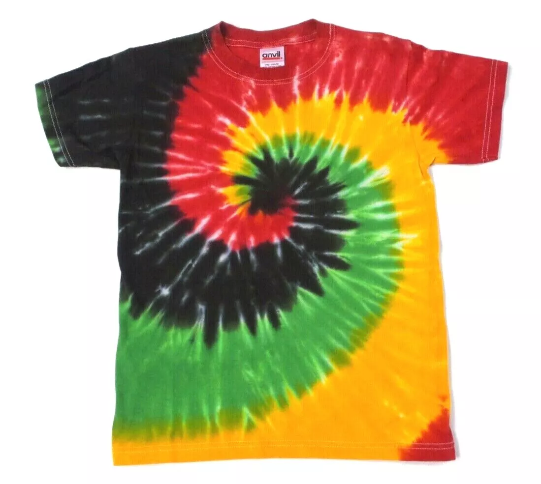 Rasta Tie-Dye Printed T-Shirt