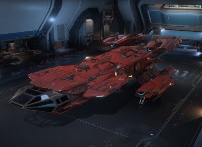 Star Citizen Paints - Constellation - Auspicious Red Monkey Paint