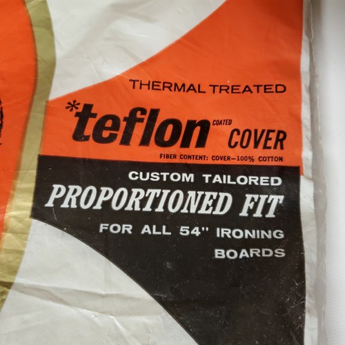 New Majestex Vintage IRONING PAD 54” USA MADE Teflon Dupont Thermal Treated VTG - Picture 5 of 12