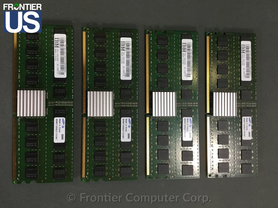 5696 IBM 32GB 400MHz DDR2 Memory 45D1787 45D1205 45D1213 - Image 2 of 2
