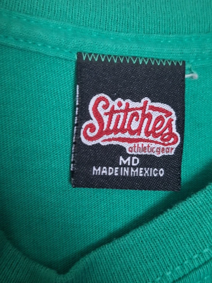 Stitches MLB Philadelphia Philles Green Short Sleeve T-Shirt Youth Size M - Image 4 of 4