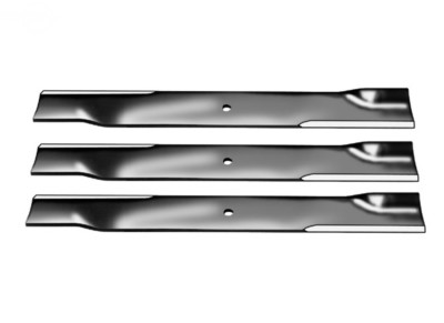 Set of 3 High Lift Blades for 52'' Cut Toro 18''X 5/8'' Center Hole code 105-7781