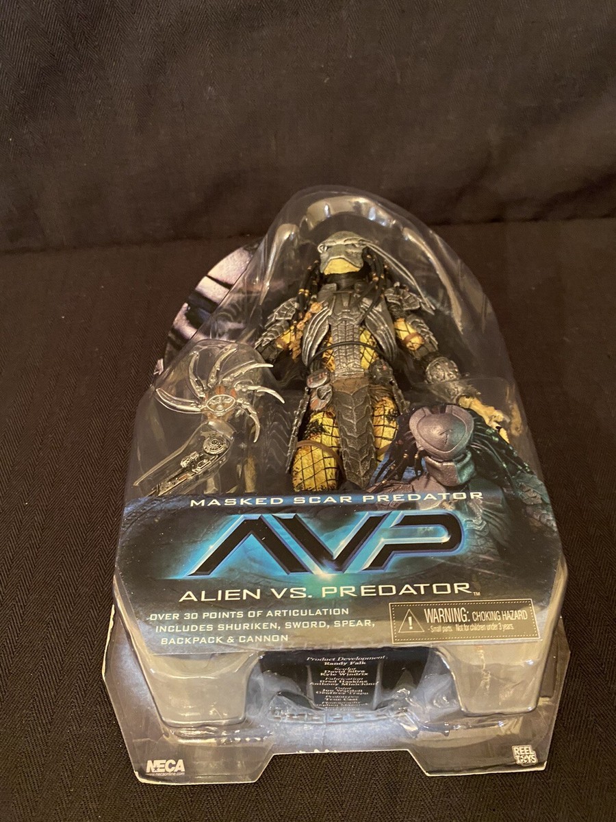 NECA Alien vs Predator Series 15 Masked Scar Predator 8 inch