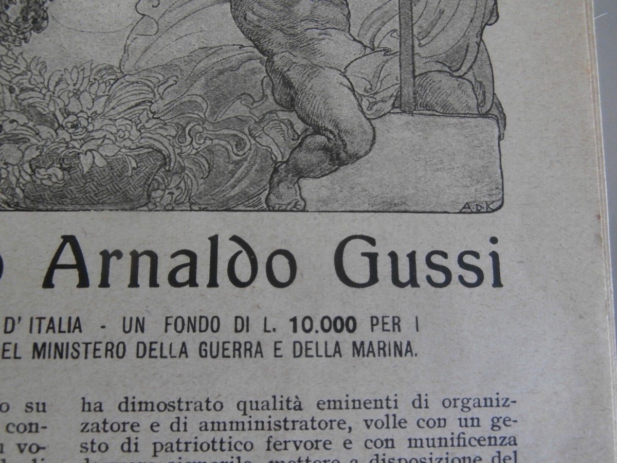 Rivista Touring Club 1919 Adolfo de Carolis Silvio Talman