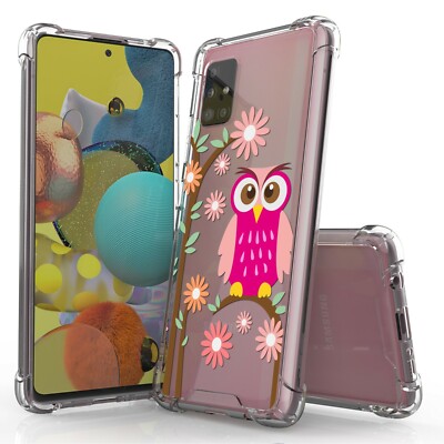 Shockproof Hard Back Case Flexible Bumper Cover for Samsung Galaxy A51 4G A515