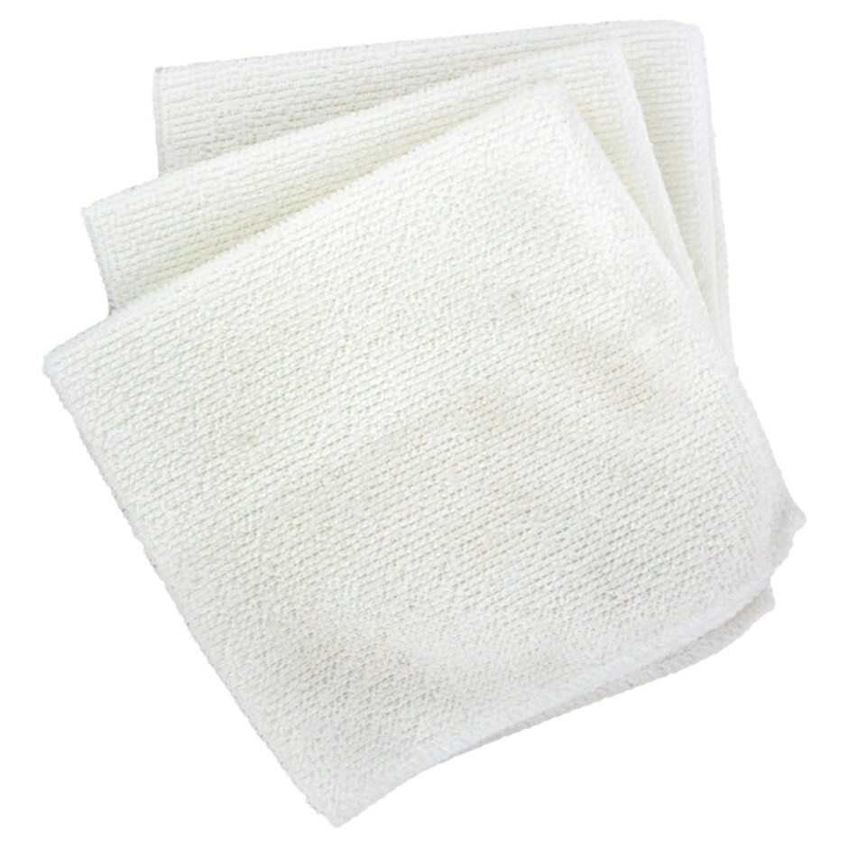 Ultra Soft Washcloth White 8 Pack Luxurious Microfiber 11x11in Wash Cloths Set eBay