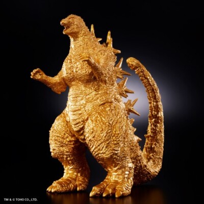 GODZILLA 2023 Minus One Kaiju King Series Gold Painted