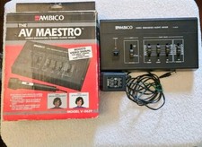 AMBICO The AV Maestro Video Enhancer/Stereo Audio Mixer Model V-0629