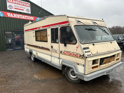 1987 Fiat Ducato 2.5 Diesel Full Camper Day Van Project Really Low Mileage - Picture 1 of 23
