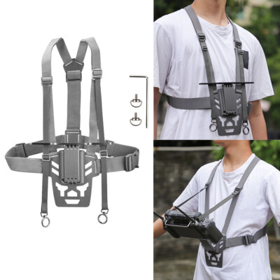 Remote Control Waist Support Mount Bracket Chest Elastic Strap For RC PLUS