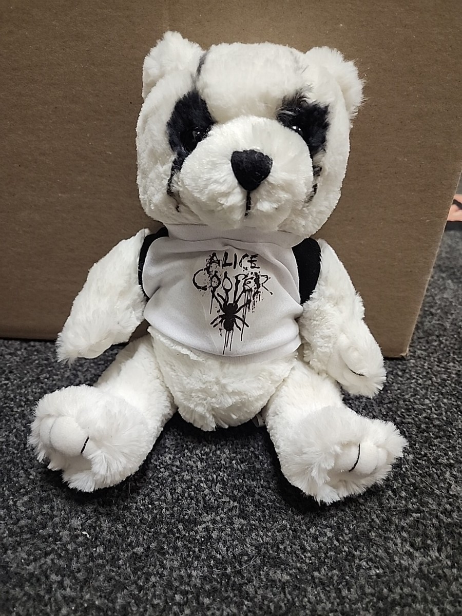 Alice Cooper Super Rare Tour Bear W Shirt Steven Smith Teddy Plush