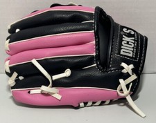 Girls Youth Baseball Softball T Ball 8" Glove Dick's Sporting Goods Pink  Black