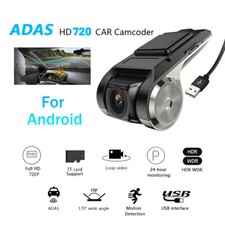 Telecamera DVR Auto HD Video Registratore USB Visione Notturna Dash Camera per Android