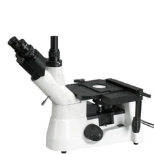 AmScope 40X-1000X Infinity Polarizing Metallurgical Inverted Microscope