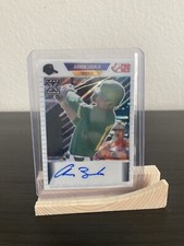 AARON ZAVALA Rangers 2021 Leaf Pro Set  Baseball White 3/3 Auto SSP Mint