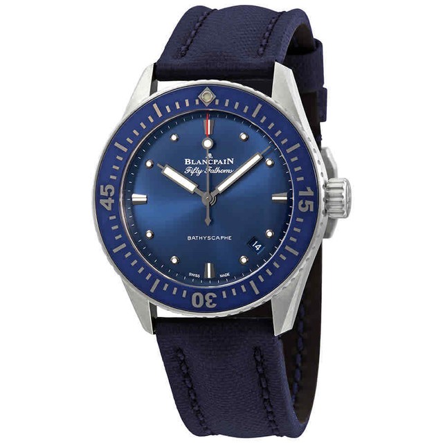 blancpain fifty fathoms blue