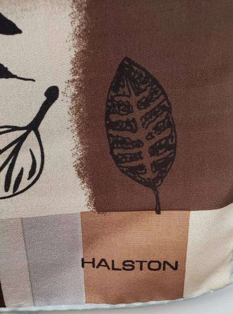 Halston Women’s Vintage Rectangular Semi- Sheer F… - image 2