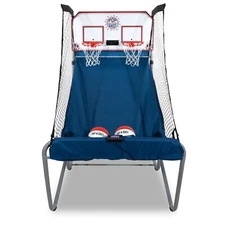 Official Pop-A-Shot Home Dual Shot Basketball Arcade Game - Blue