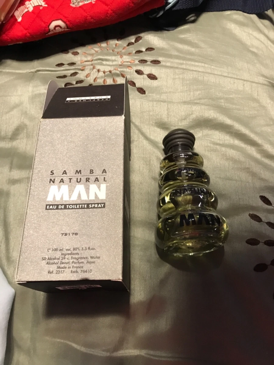 SAMBA NATURAL MAN ORIGINAL VERSION 3.3oz EDT SPRAY Made In