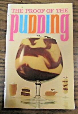 Vintage 1995 General Foods Jello The Proof of The Pudding Recipe Booklet
