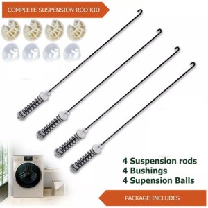 4 W10780045 Washing Machine Suspension Rod Kit W10821956 W10537442 110.22332511