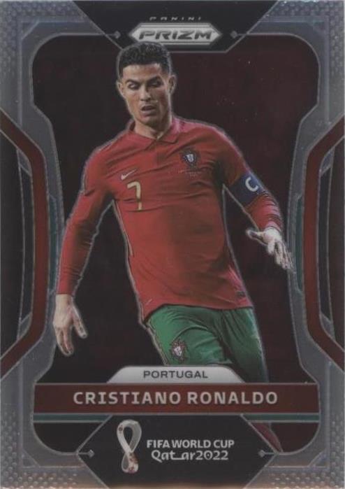 2022 Panini Prizm World Cup Qatar Cristiano Ronaldo #175 for sale