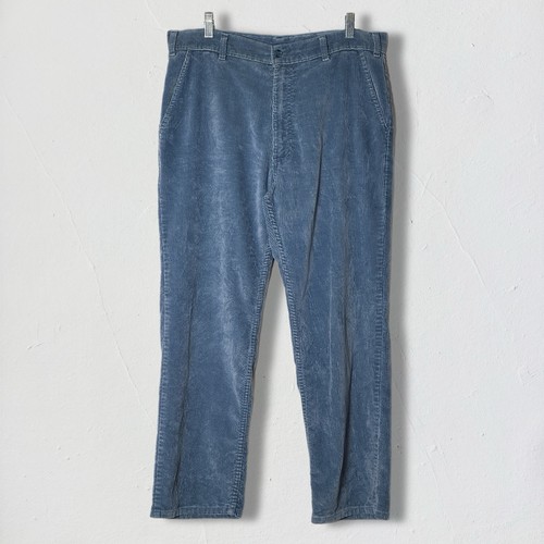 Levi's Light Blue Corduroy Men's Pants 36" Waist Vintage 1970 Made in USA Talon 
