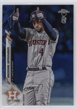 2020 Topps Chrome Ben Baller Edition Blue Refractor 22/75 George Springer 9o3