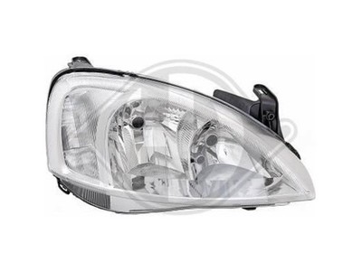 Scheinwerfer rechts mit LWR für Opel Corsa C 2000-2002