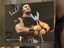 WWF WWE Warlord Signed Wrestling Photo 8x10