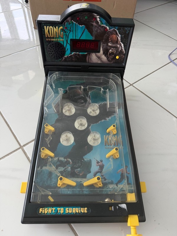 King Kong Tabletop Pinball :The 8th Wonder of The World (Vintage) Radio Shack 