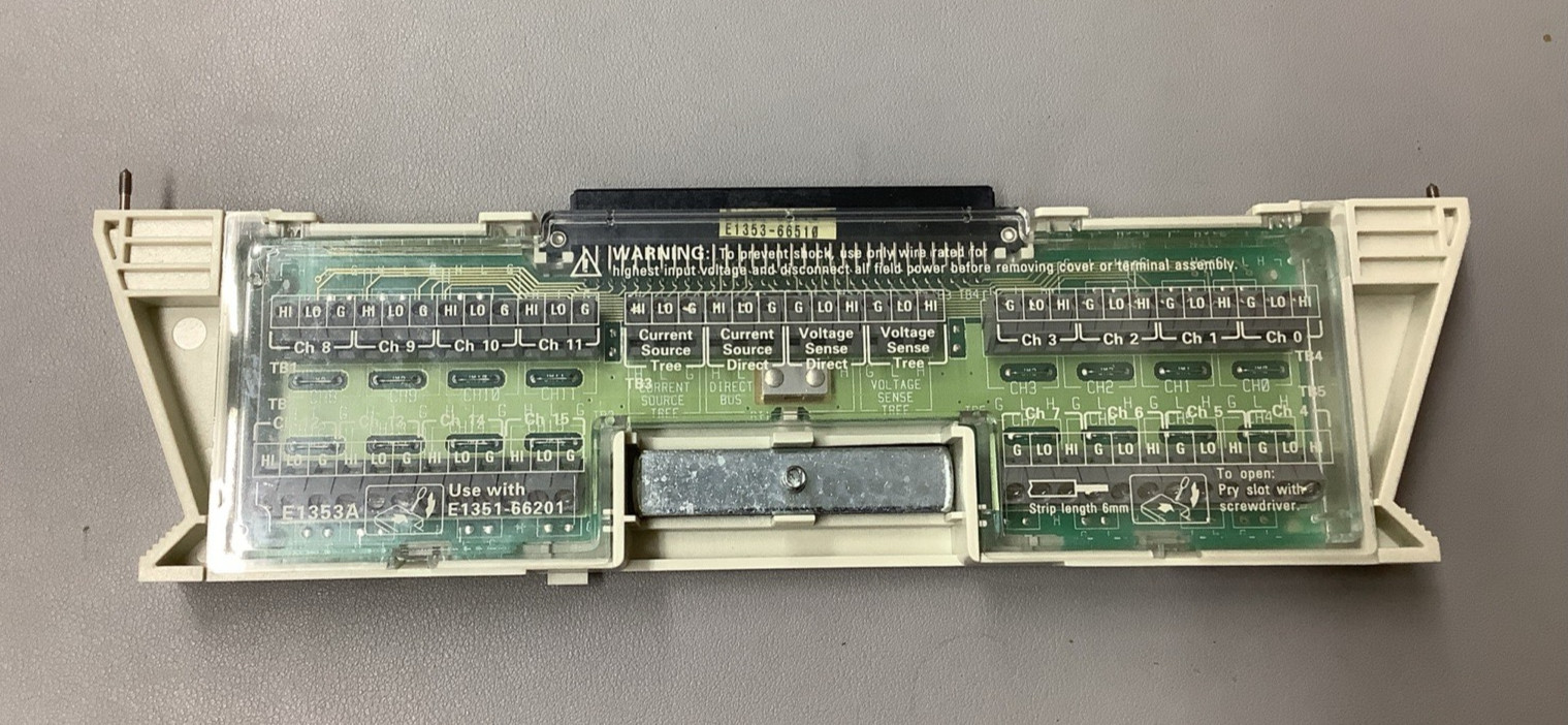 Hewlett Packard E1353A Thermocouple FET Muliplexer Module for Size-B VXI (b221)