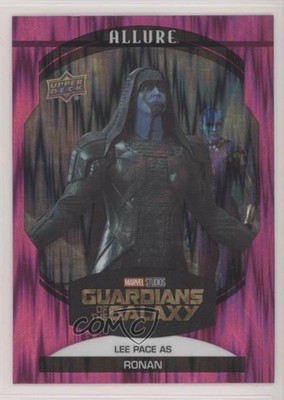 2022 Upper Deck Marvel Allure Magenta as Ronan Lee Pace #34 08y3