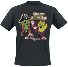 Queens Of The Stone Age T-Shirt Herren Era vulgaris schwarz Band-Merch, Bands