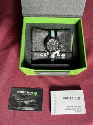 Certina DS Action Diver 38mm Grey Dial Titanium Men's Watch C0328074808100