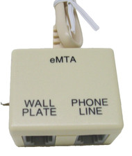 Broadband Products 53-210Y EMTA Reverse Polarity Phone Line Splitter