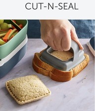 Pampered Chef Cut N Seal # 100130 Home Made Uncrustables Maker Gray New Kids 