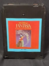 VINTAGE WALT DISNEY’S FANTASIA MOTION PICTURE SOUNDTRACK 8 TRACK CRC 7525